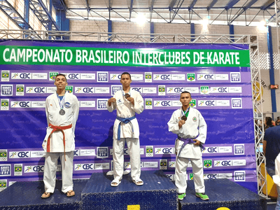 Jonathan Benvindo é campeão Brasileiro de karate