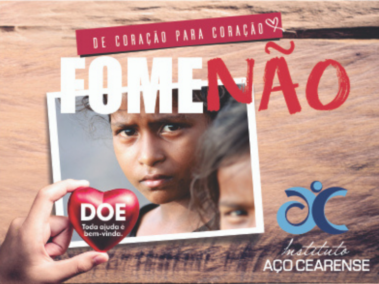 Instituto Aço Cearense lança campanha para ajudar famílias carentes