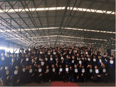 Projeto do Grupo Aço Cearense possibilita que colaboradores concluam o Ensino Médio