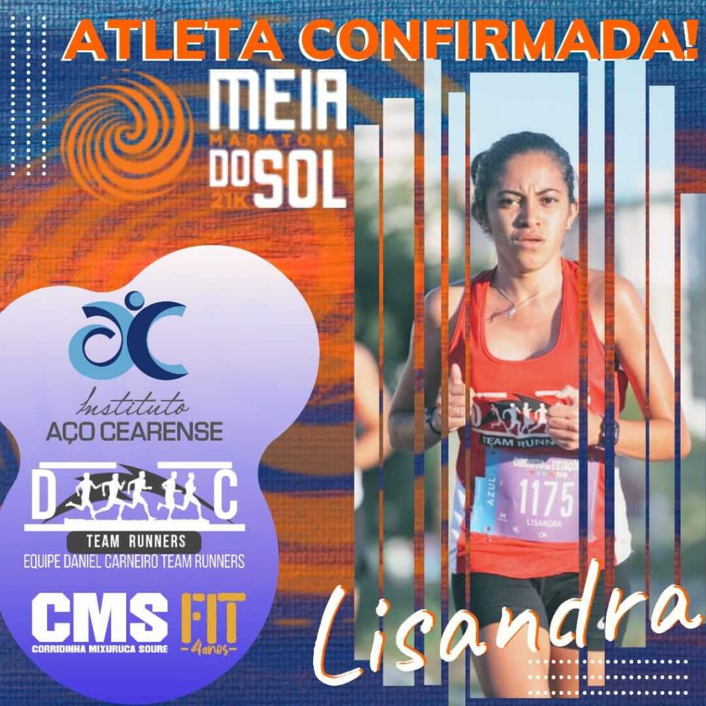 Lisandra Dantas é presença confirmada na Meia Maratona do Sol