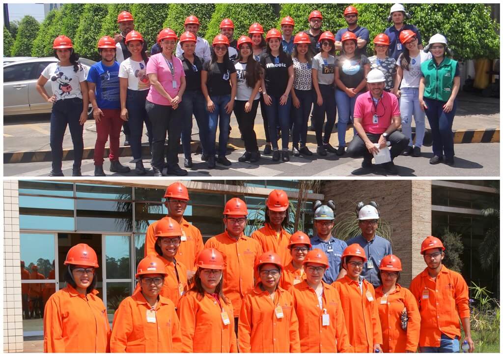 Estudantes visitam empresas do Grupo Aço Cearense