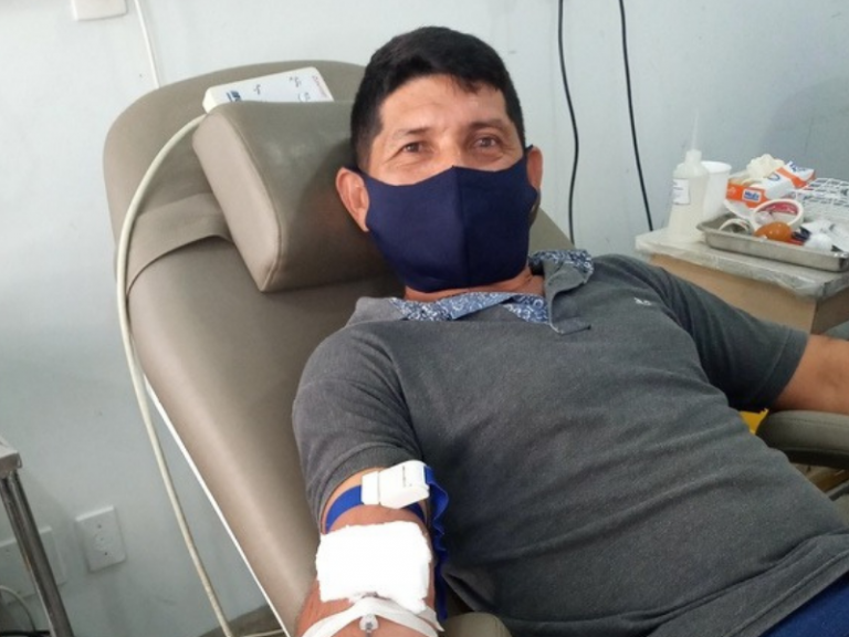 Colaboradores da SINOBRAS Florestal participam de campanha de doação de sangue