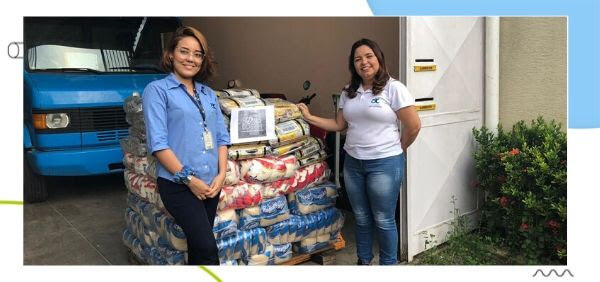 Grupo Aço Cearense faz doação de alimentos durante a pandemia da Covid-19