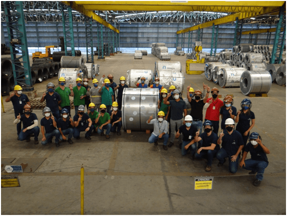 Usiminas homenageia Grupo Aço Cearense