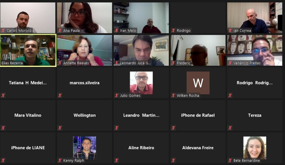 Ian Corrêa no Webinar do Grupo Sênior