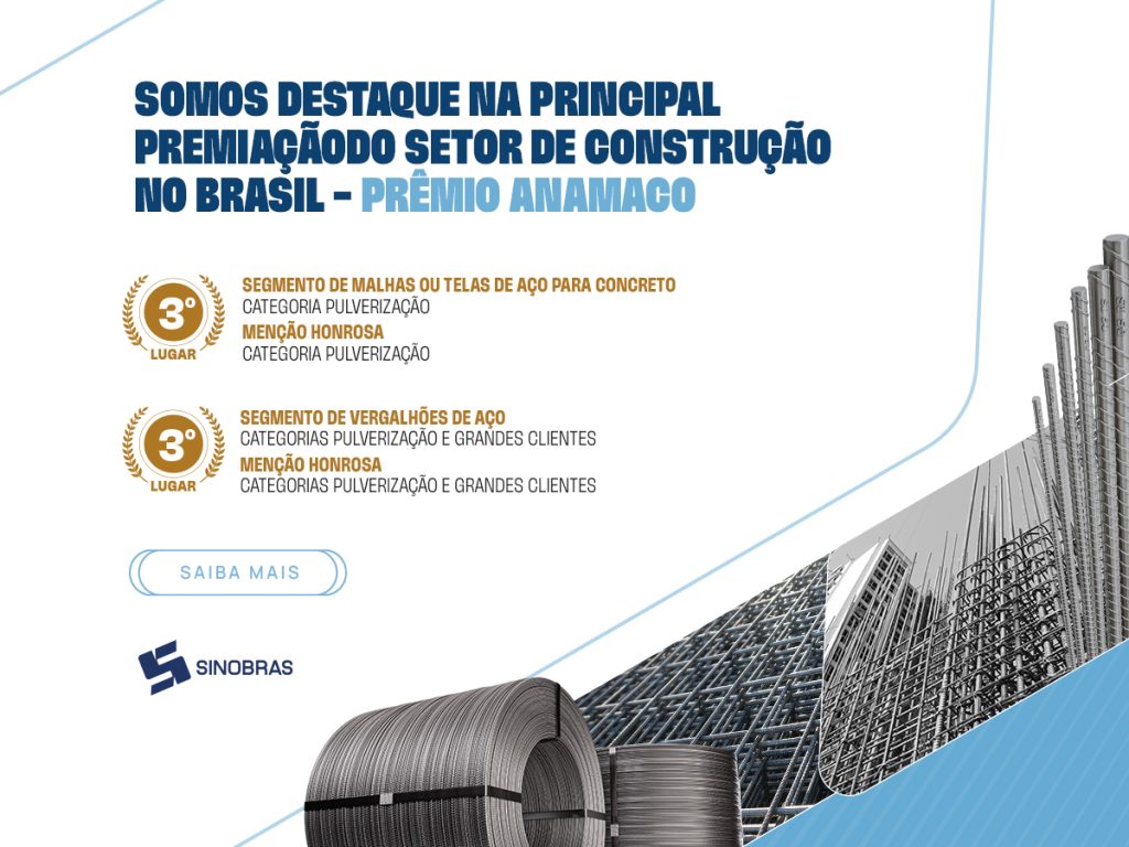 SINOBRAS é destaque no Prêmio Anamaco.