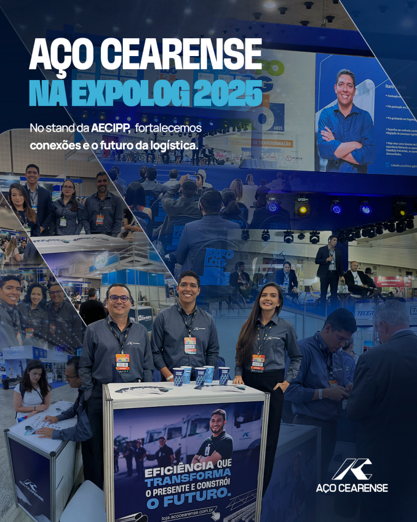 Expolog 2025: Conexões, futuro e presença ativa da Aço Cearense no evento