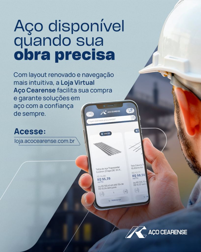 Aço Cearense acelera transformação digital no B2B com venda assistida da VTEX